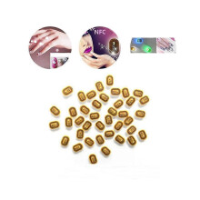 5pcs NFC Nail Stickers Bare Chip LED Nail Light Smart Nail Lamp Upgrade Nail Stickers