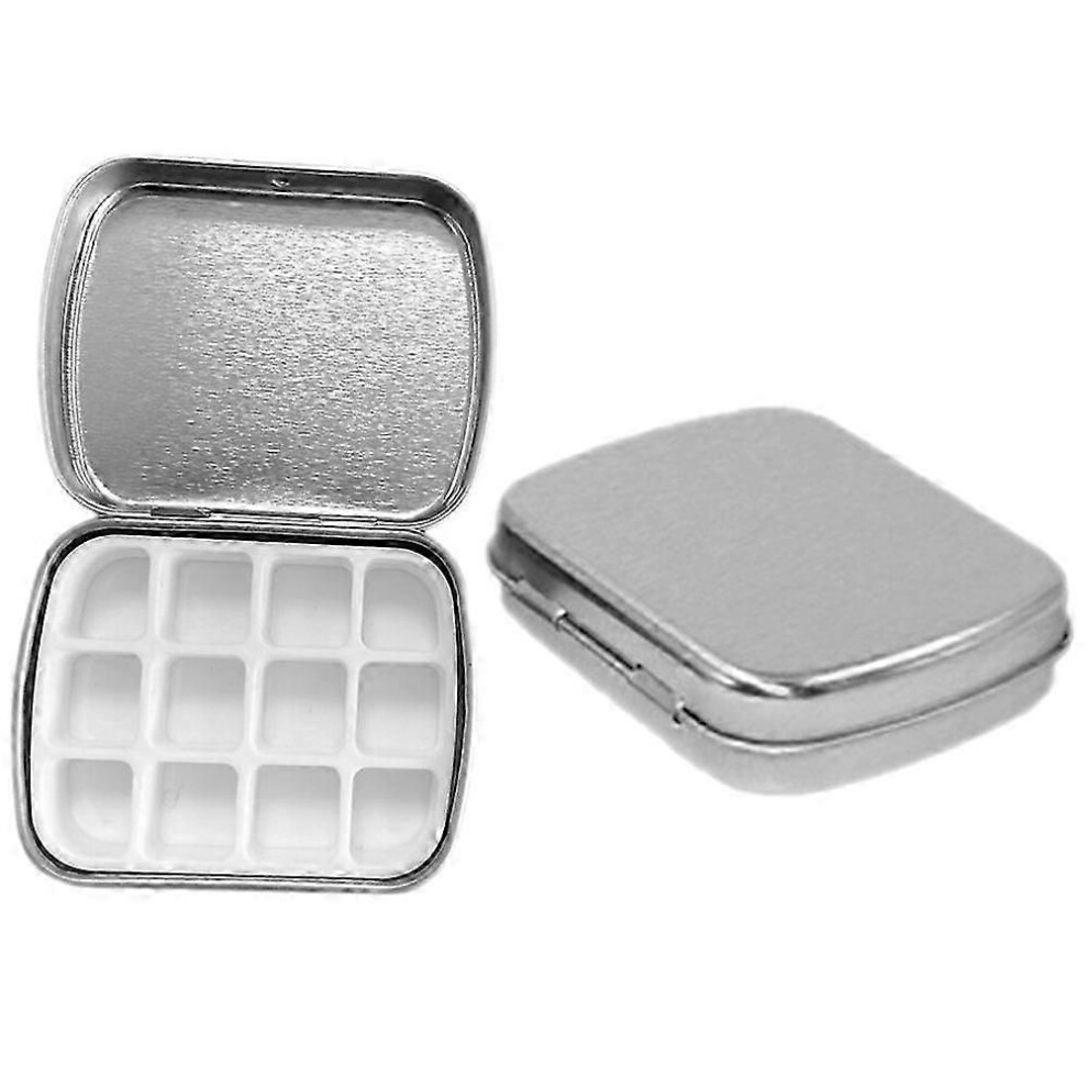 Pack Empty Nail Polish Boxes, Nail Polish Palettes, Nail Polish Case, Nail Polish Box with 12 Compartments Tray