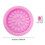 100 Pcs Disposable Plastic False Eyelash Glue Holders (Pink) 2