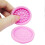 100 Pcs Disposable Plastic False Eyelash Glue Holders (Pink) 4