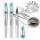 waterproof liquid eyeliners, long-lasting, ultra-fine felt tip, with 2 eyeliners 1