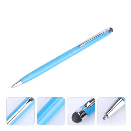 Blue Capacitive Touchscreen Stylus Pen & Ballpoint for Mobile Use 2