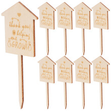 25St Plantlabels Bamboe Beige Voor , En