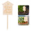 25St Plantlabels Bamboe Beige Voor , En 10