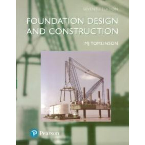 Foundation Design and Construction by M.J. Tomlinson Paperback Book