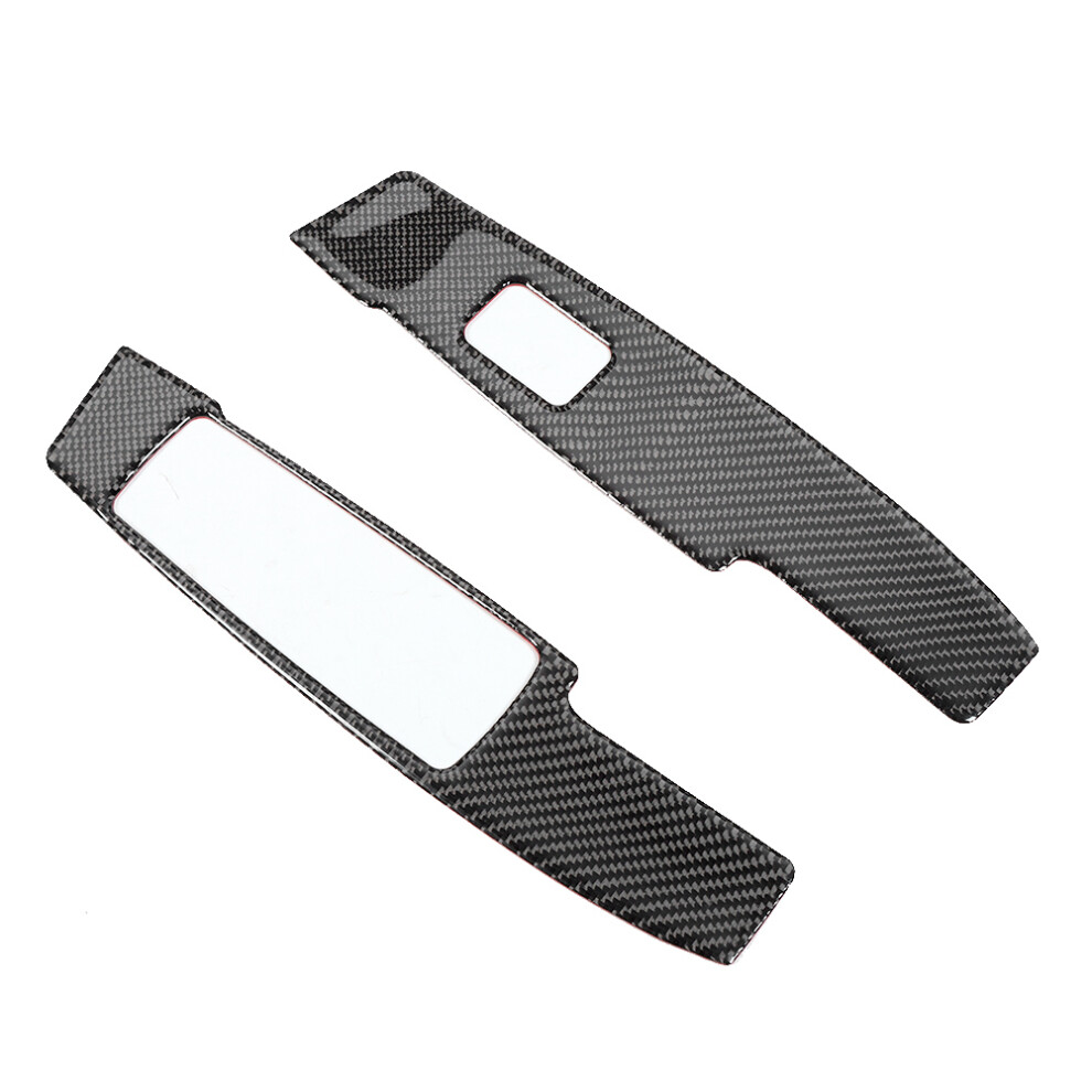 2Pcs Carbon Fiber Window Lift Panel Cover Fits Mercedes W204 C Class 2007-2013 8791349564033
