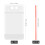 bestonzon 50 pz contenitori trasparente con cannucce 2