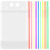 bestonzon 50 pz contenitori trasparente con cannucce 1