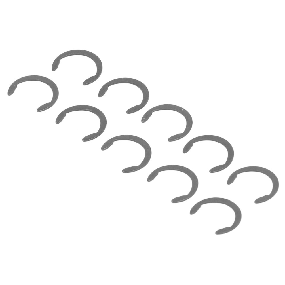 10Pcs High Carbon Steel Retaining Clip Rings For Rubber Roller Fixing 9361349564365