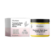 OceAura Turmeric Beauty Scrub Gently Cleanses Body Skin Exfoliating Soft Moisturizing Moisturizing S