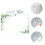 Transparant Acryl Schema Bord Droog Uitwisbaar 6