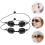 2Pcs Black Protective Eyewear Tanning Goggles for Safety 5