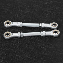 2 Stück 150mm-170mm 8mm Lenkungsstangen-Kit Kugelgelenk für 49cc Elektro-Mini-ATV