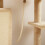 PawHut (Cream) PawHut Cat Tree Tower Scratching Post Bed House, 132cm 8