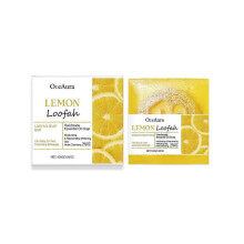 Oceaura Lemon Luffa Bath Soap Lemon Soap Body Gentle Cleansing And Oil Controlling Refreshing Cleansing Bath Soap