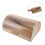 Bamboo Bread Box: Contenitore Rustico Con Coperchio Scorrevole Khaki 9
