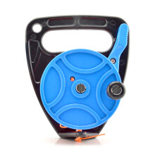 Diving Reel with Thumb Stoppers Scubas Ratchets Dives-Navy Blue