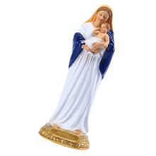 2Stk Virgin Mary Mit Baby Figur Religiöse Deko Für Kirche
