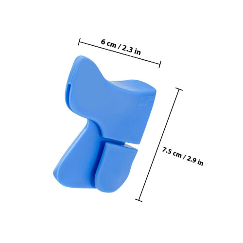 2 unidades protector trasero de silicona para , manos 1