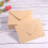 50 pezzi buste colorati in carta kraft, buste vuote per 2