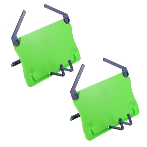 2 pezzi supporti per spartiti pieghevoli e portatili