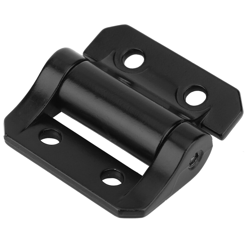 Electroplated Black Zinc Alloy Steel Torsion Hinge For Industrial Glass Doors 4681349572418