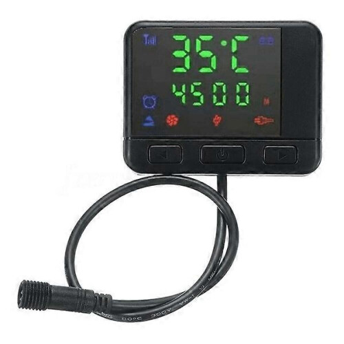 Διακόπτης οθόνης LCD θερμαντήρα αέρα 12V/24V και τηλεχειριστήριο για ελεγκτή θερμα 2