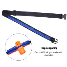 3PCS EVA Tactical Cartridge Belt with 20 Air Gun Shells – Adjustable, Lightweight