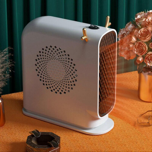 Portable Electric Desk Heater White 110V Fast Heating Silent 2