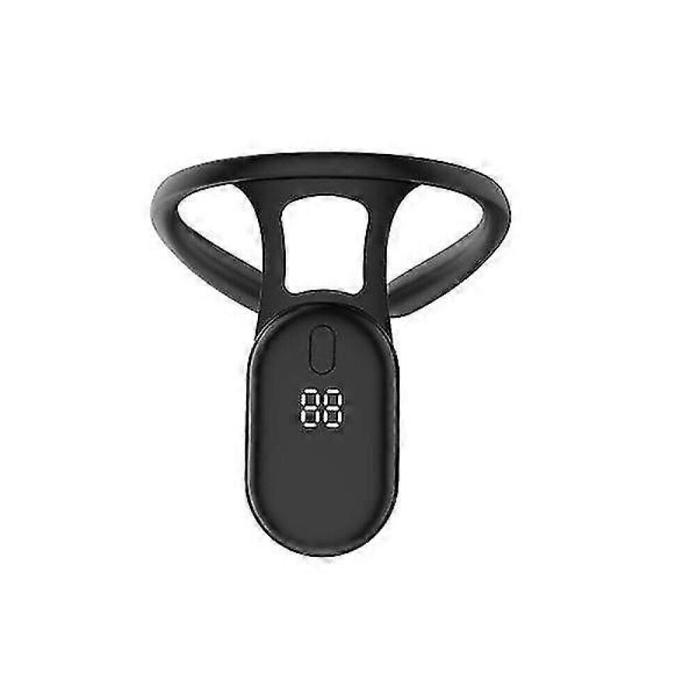 (Blackï¼4 Color Mericle Ultrasonic Portable Lymphatic Soothing Body Shaping Neck Instrument Hot