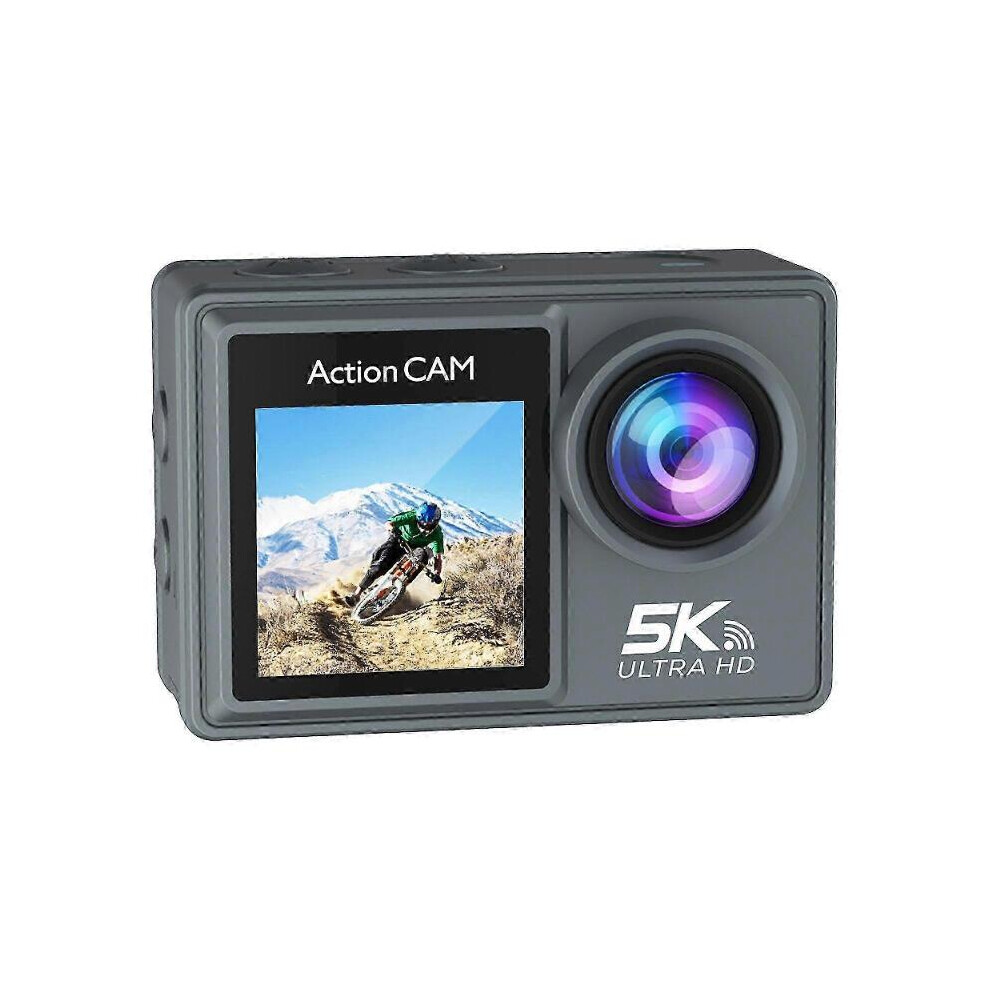 Action Camera 5K 30Fps Camera Snorkeling, Waterproof Camera With Audio And Video Recording, Eis Stabilization, Wireless Mic 2024 New 6477056490460