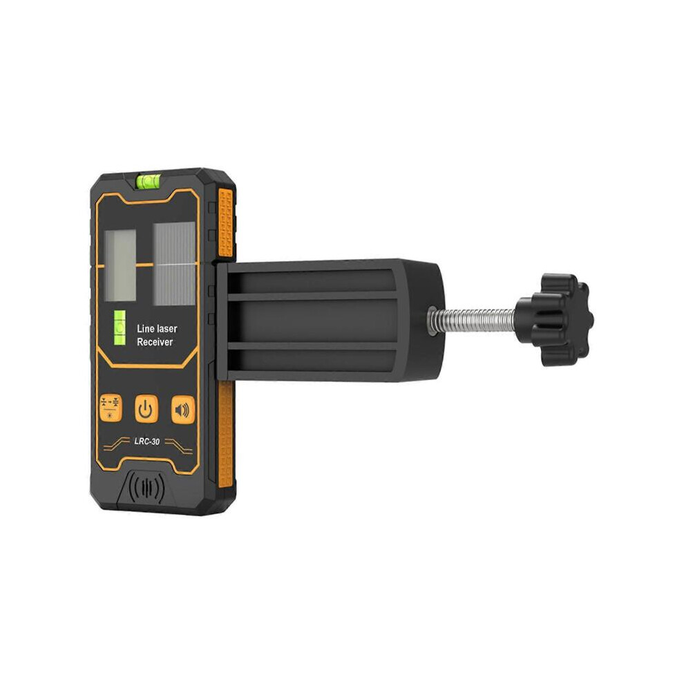 Laser Receiver For Laser Level 50M/164Ft Working Range With Double Horizontal Bubbles Green Laser And Red Beam Detector Outdoor Level Access 6477056490163