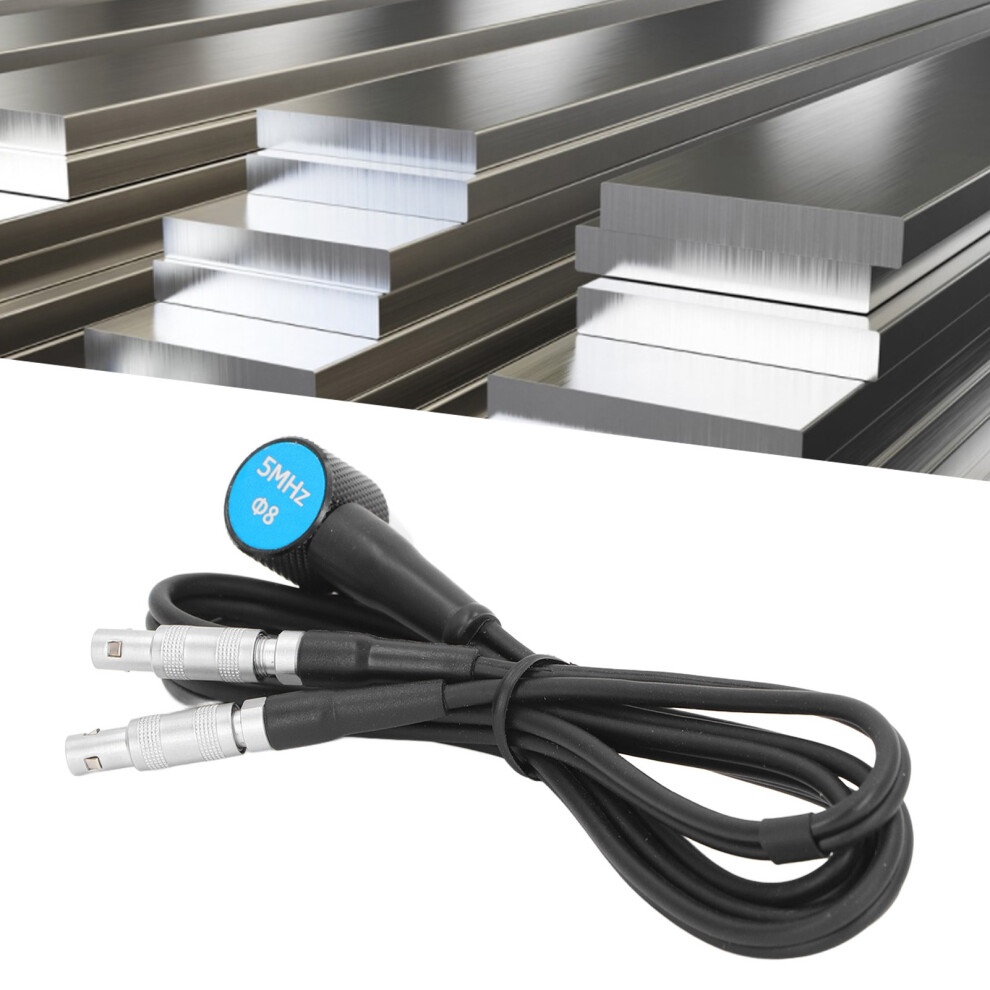 Dia 8 5Mhz Ultrasonic Probe For Thickness Gauge Gm130 Gm100 Tester Replacement 5041349574949