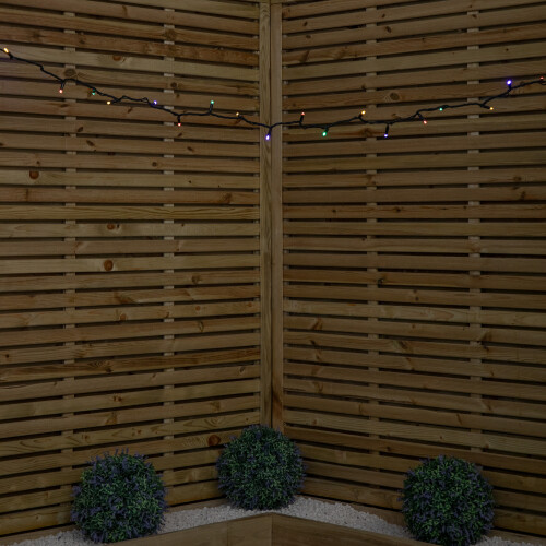 29.9m Set of 300 Connectable Max String Lights with Multi-Coloured LEDs 2