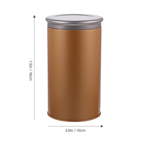 2Pièces Boîtes Hermétiques En Métal Pour Café 2