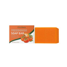 OceAura Persimmon Bath Soap Gentle Exfoliating Smooth Moisturizing Moisturizing Refreshing Body Cleansing Soap