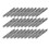 30PCS PVC Spiral Binding Coils 29mm 48 Teeth 4:1 Capacity 260 Sheets 16
