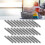 30PCS PVC Spiral Binding Coils 29mm 48 Teeth 4:1 Capacity 260 Sheets 13