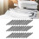 30PCS PVC Spiral Binding Coils 29mm 48 Teeth 4:1 Capacity 260 Sheets 1