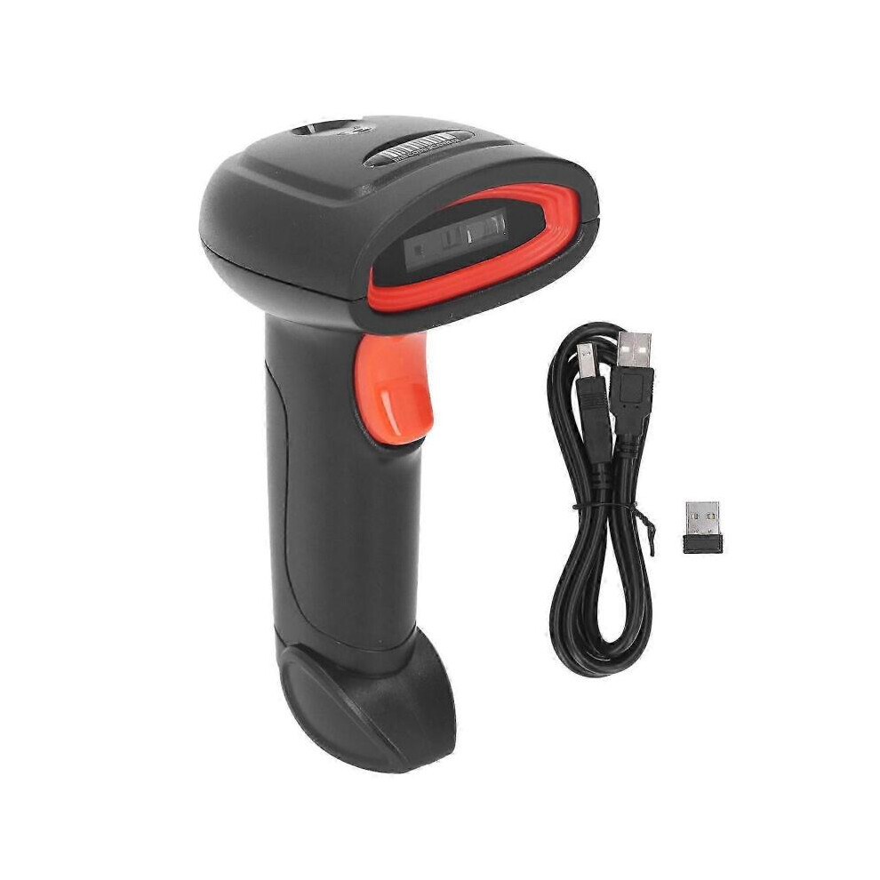 1D Barcode Scanner 2.4G Wireless Fast Scanning Strong Recognition Ability Barcode Reader With Buzzer 6477056490132