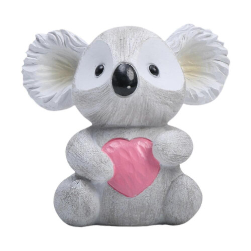(Γκρι) Κουμπαράς Koala Συλλεκτικός Δωροκουμπαράς για Ντουλάπι Τσαγιού Φεστιβάλ Α