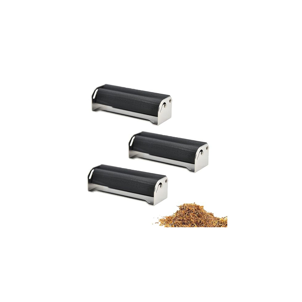 3pcs Metal Tobacco Roller,Cigarette Rolling Machine UK Tobacco Roller Machine Cigarette Maker,Manual Cigarette Roller Machine Tobacco Rollin