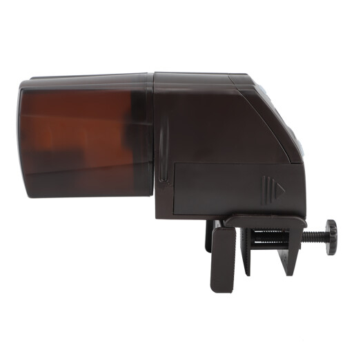 Automatic Fish Tank Feeder with Clip, LCD, ABS, AA Batteries