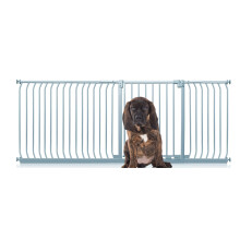 (Gris, 225cm - 234cm) Bettacare Puerta Elite a Presión para Perros