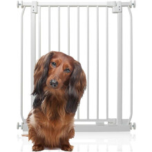 (Blanco, 89cm - 98cm) Bettacare Puerta Elite a Presión para Perros