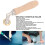 High Precision Brass Wheel: 29mm Diameter Corner Seam Smoothing Tool 4