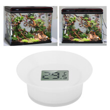 Water Thermometer for Fish Tank LCD Display IP68 Waterproof 65x14mm