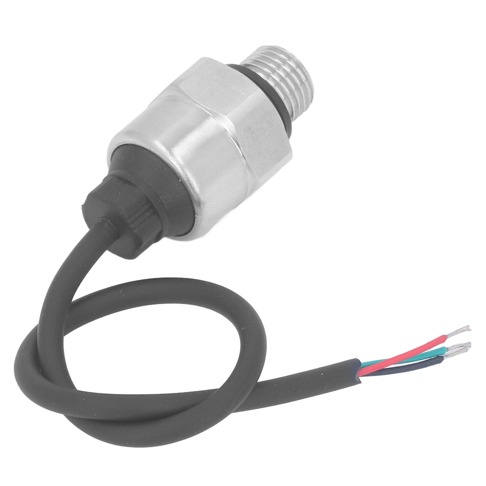 G1/4 Pressure Transducer 2Mpa 0.5-4.5V Output Stainless Steel 7891349578854