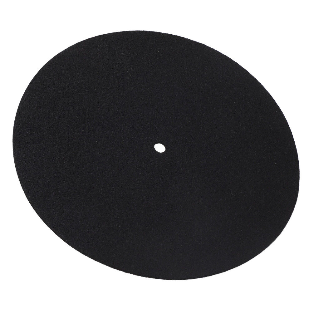 Turntable Wool Slipmat 195Mm Vibration & Slip Resistance For Record Player 5051349579677