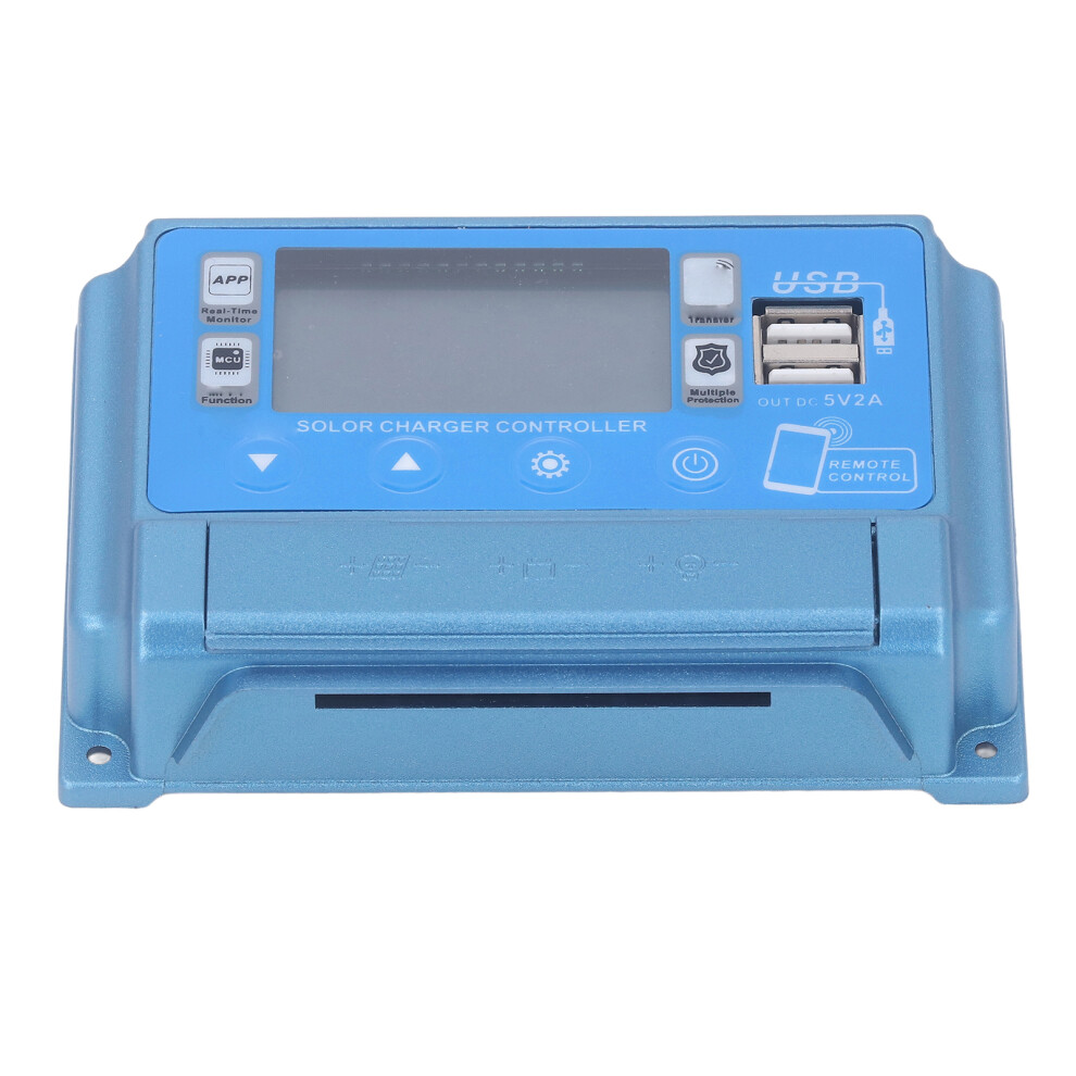 Solar Charge Regulator 50A Mppt Lcd Bluetooth 12V 60V Dual Usb 7891349580055